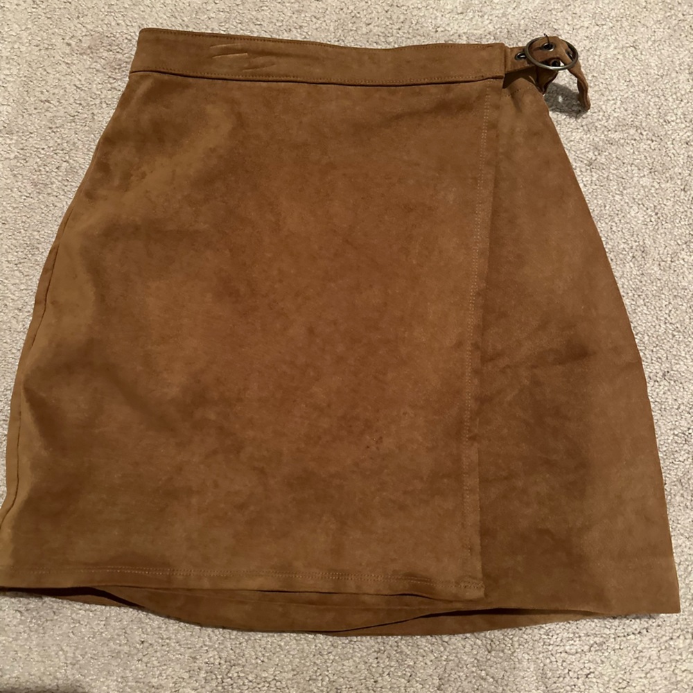 Hollister Suede Skirt
